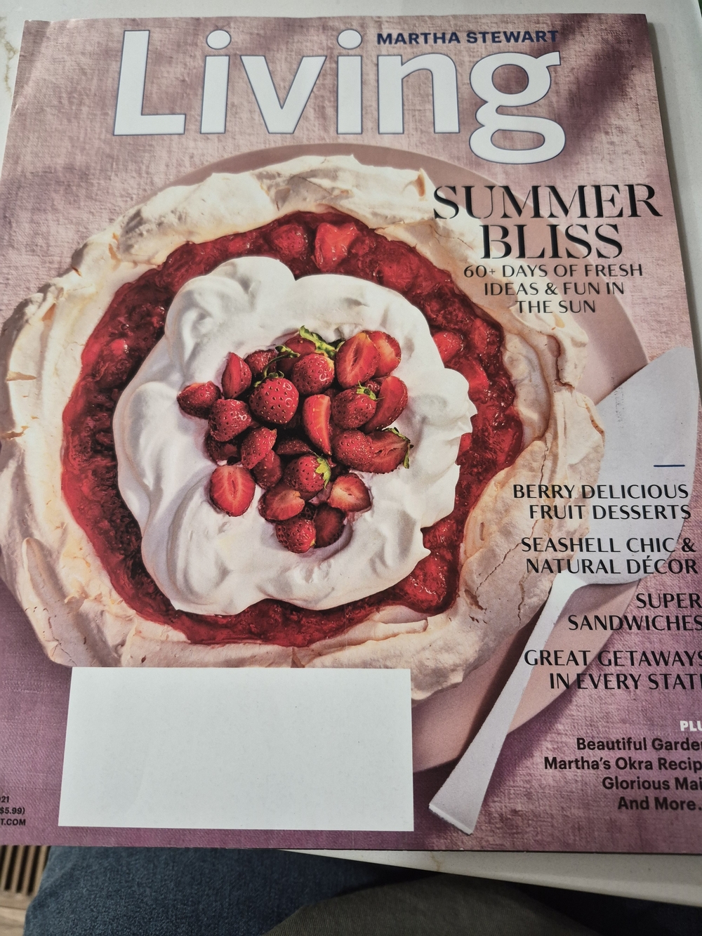 Martha Stewart Living Magazine - July/August 2021